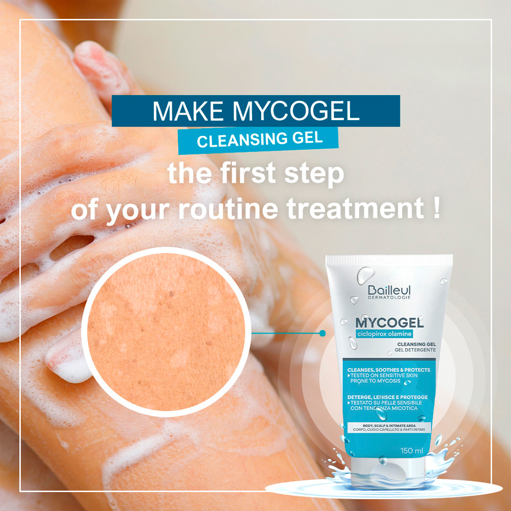 Mycogel Foaming Cleansing Gel for Sensitive Skin - Biorga | Buy at
