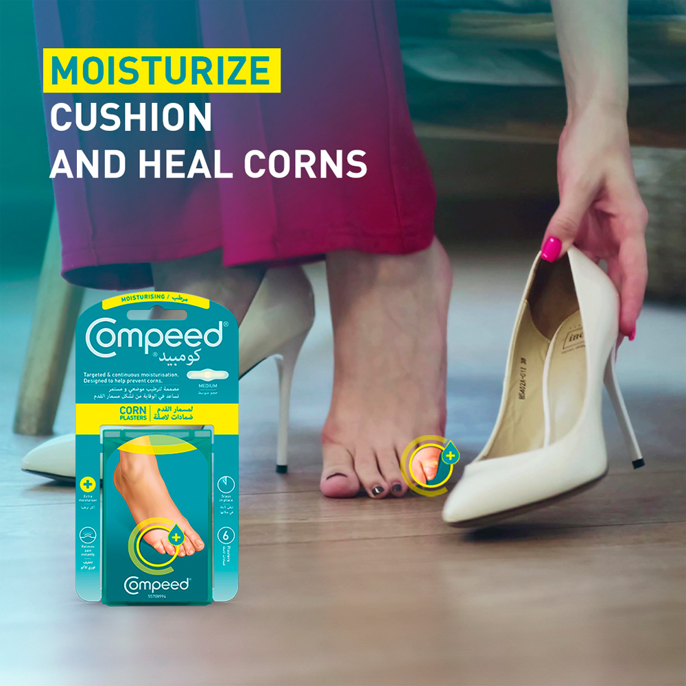 Compeed Calluses Medium Patches Continuous Moisturizing - SweetCare ...