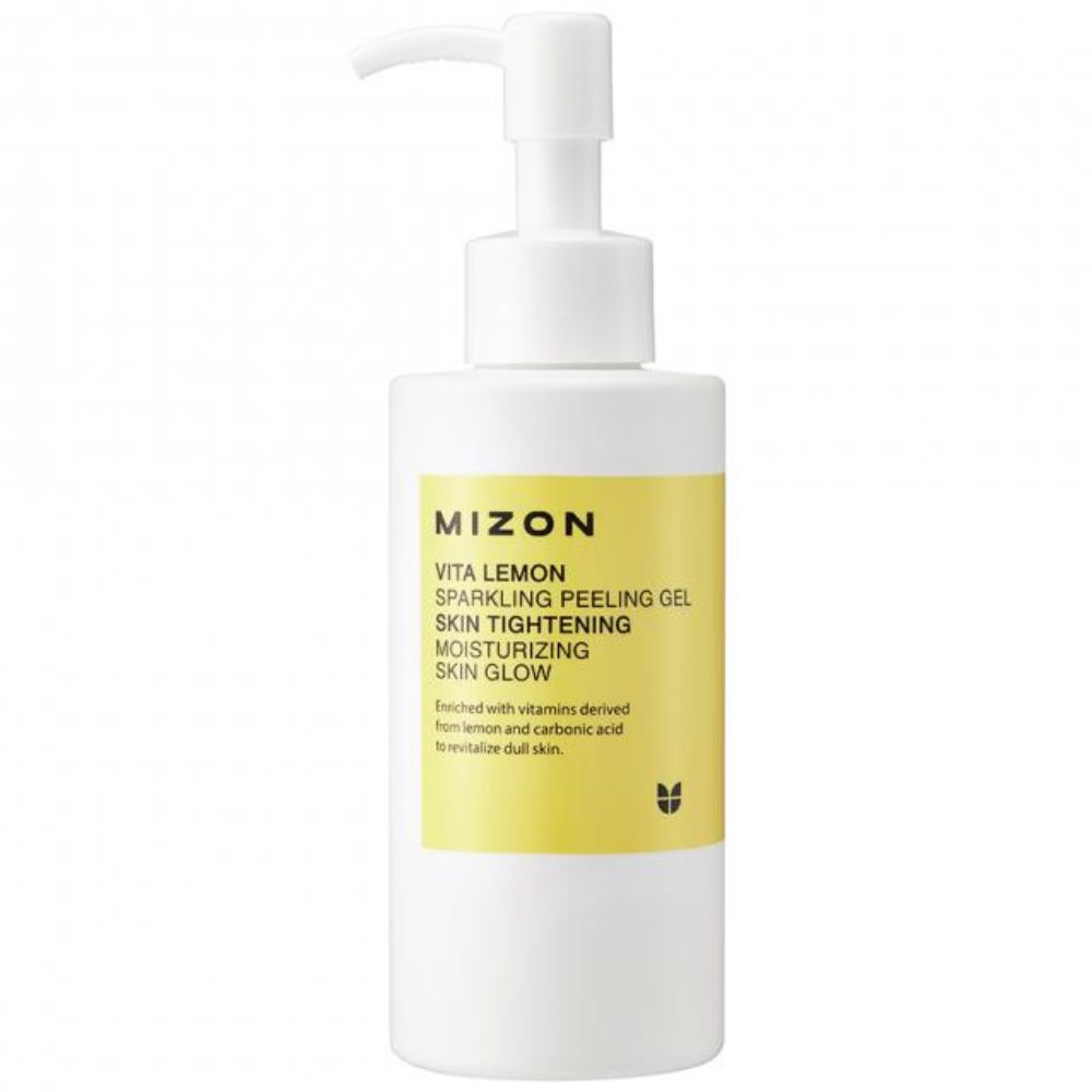 Vita Lemon Gel exfoliante espumoso reafirmante de la piel - Mizon