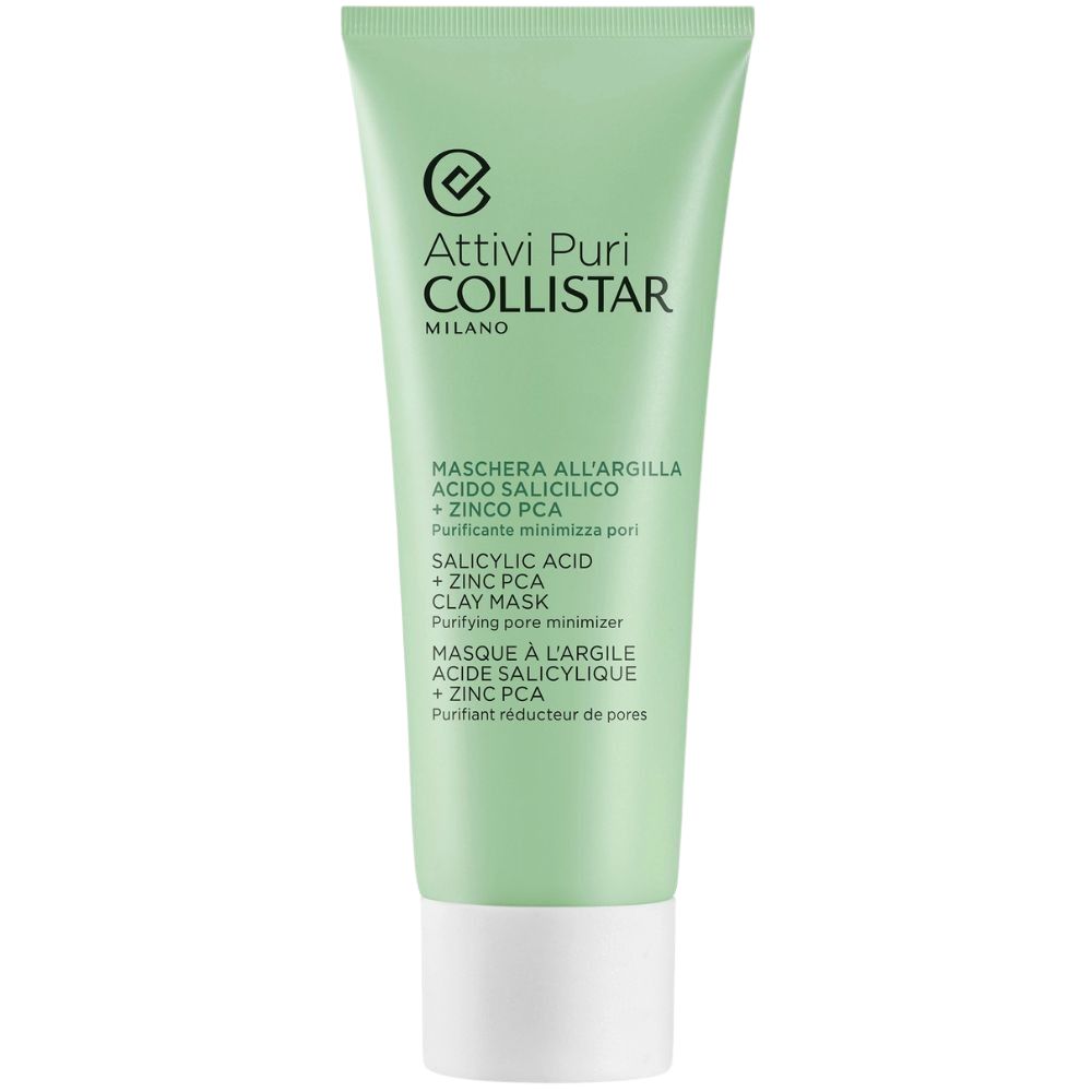 Collistar Attivi Puri Salicylic Acid + Zinc Pca Clay Mask Purifying Pore Minimizer 75mL