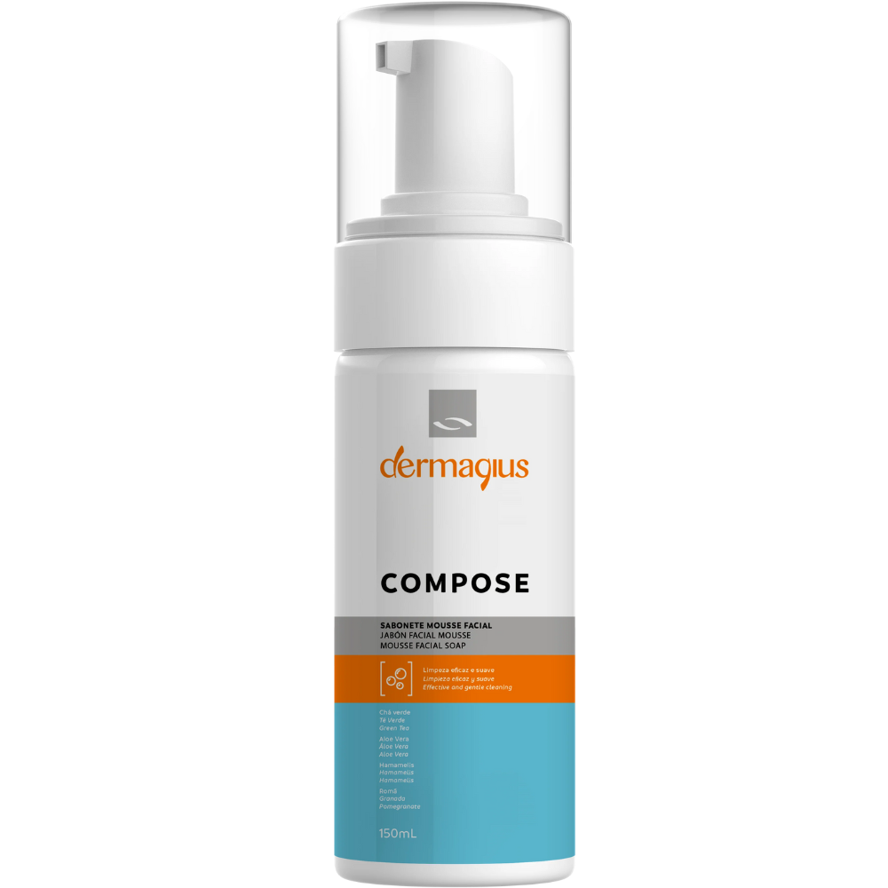 Dermagius Compose Mousse Facial Soap Gentle Cleaning 150mL