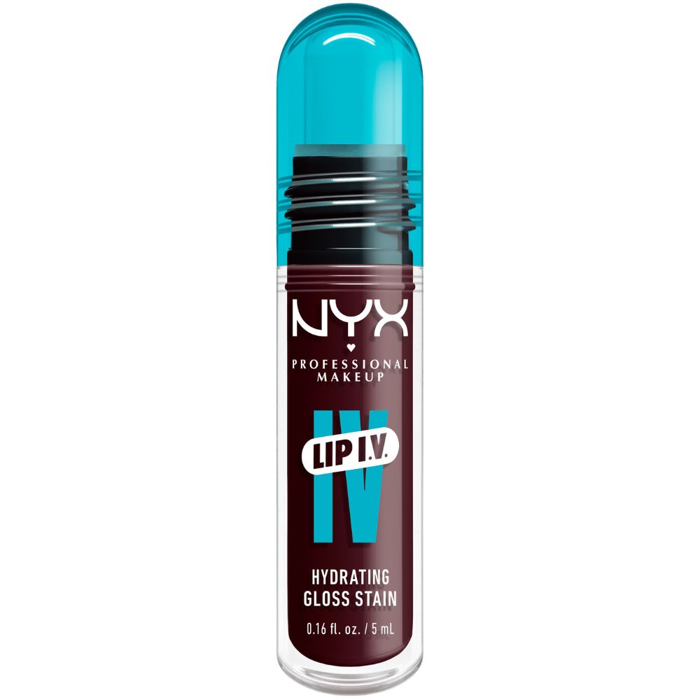 NYX Professional Makeup Lip I.V. Hydrating Gloss Stain Up to 12H Wet Hydration - SweetCare New Zealand