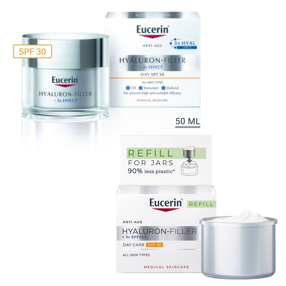 Hyaluron-Filler 3x Effect Day Cream SPF30 - Eucerin | Buy at