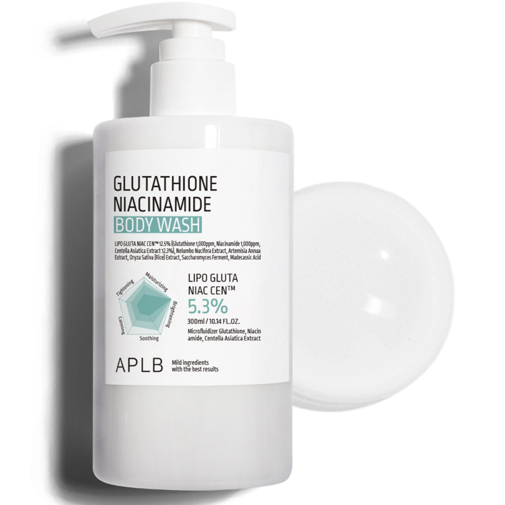 Glutathione Niacinamide Body Wash Gel - APLB | Buy at Sweetcare