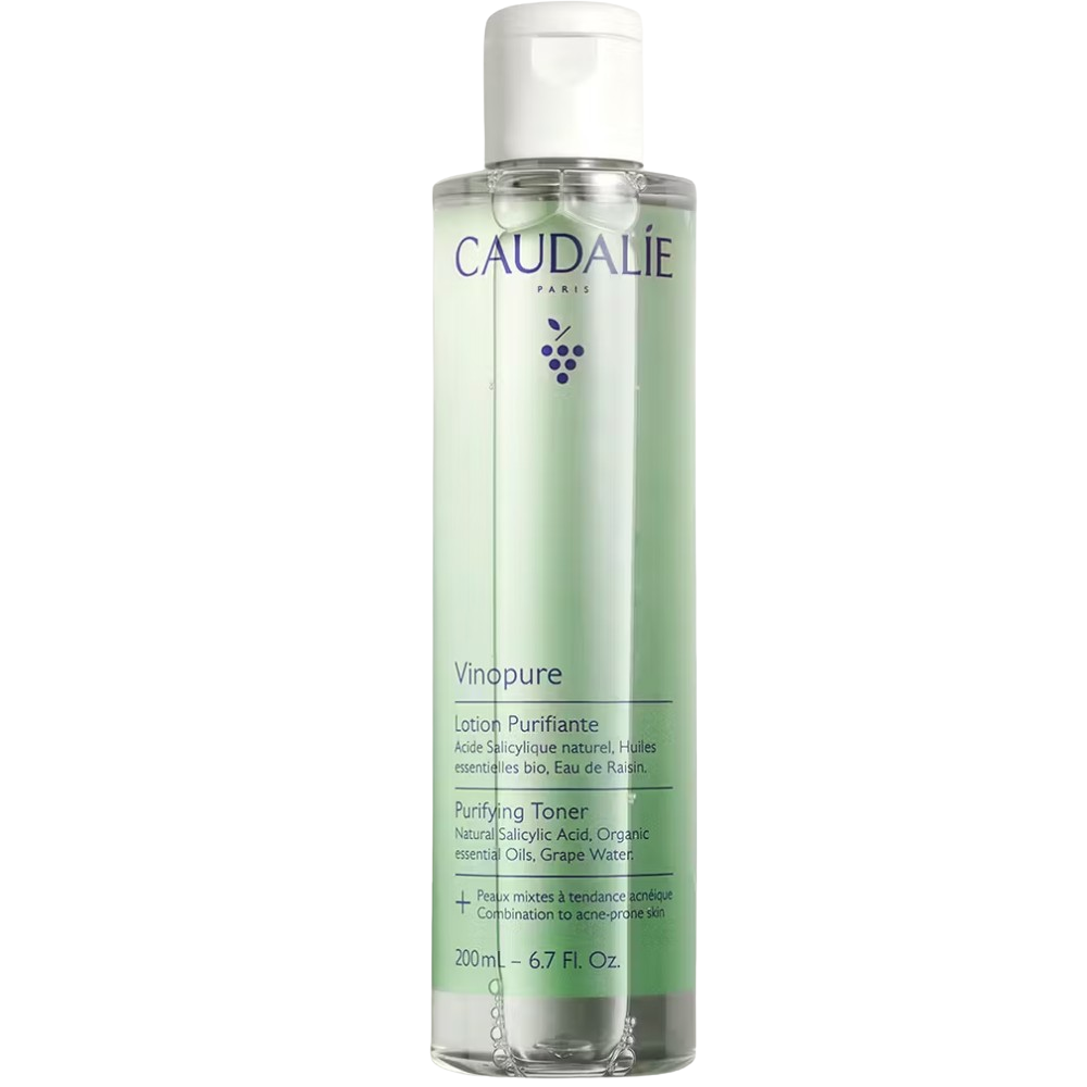 Caudalíe Vinopure Purifying Toner Combination to Acne-Prone Skin 200mL