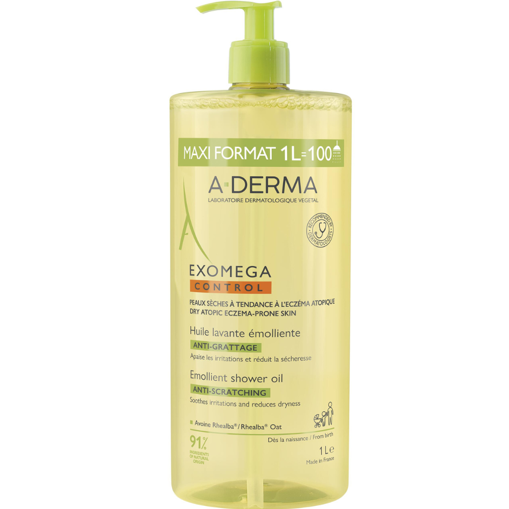 A Derma Exomega Control Bath Oil for Atopic Skin 1000mL