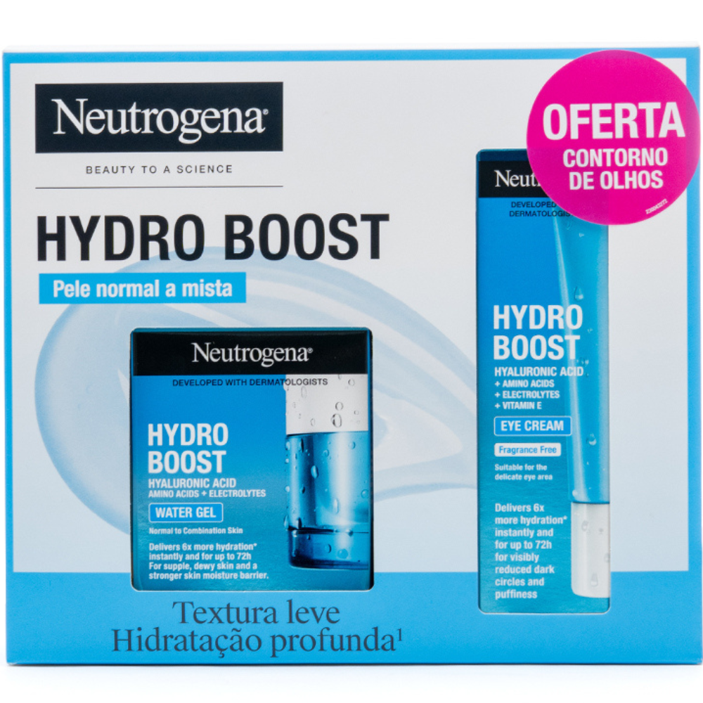 Hydro Boost Agua-Gel para Pieles Normales a Mixtas - Neutrogena