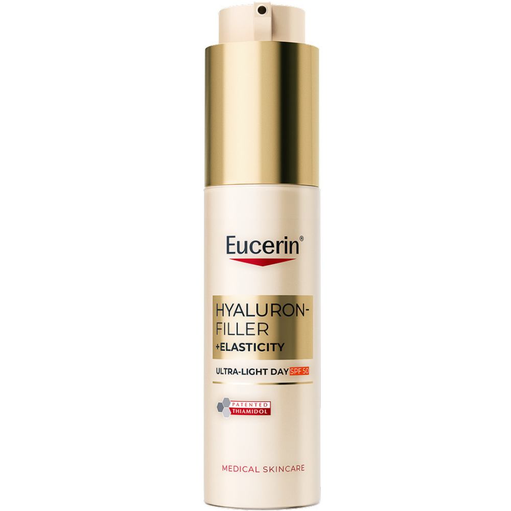 Eucerin Hyaluron-Filler + Elasticity Ultra-Light Day SPF50 Anti