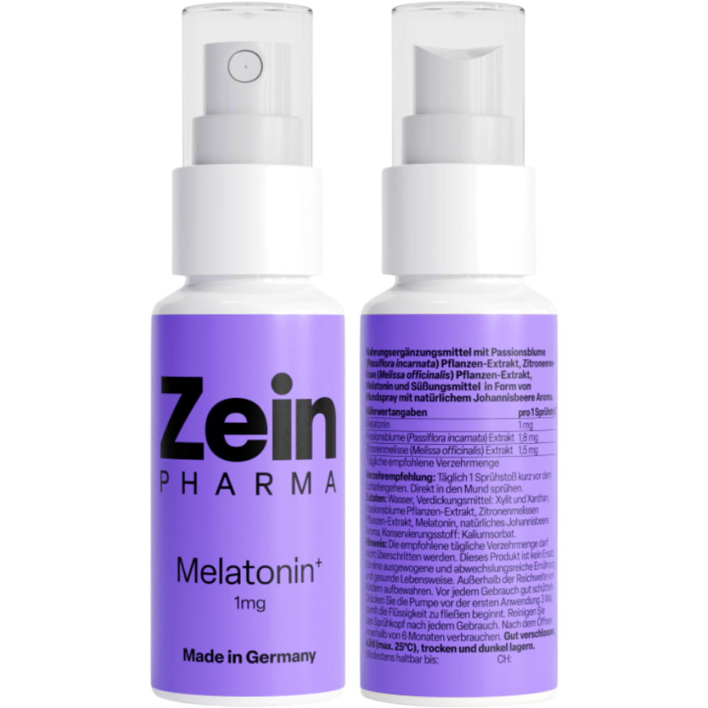 Sleepatonin ZeinPharma Melatonin 1mg Spray Sleep Food Supplement - SweetCare Australia