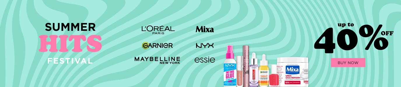 loreal paris mixa nyx garnier maybelline essie