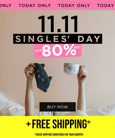Singles' Day | Up to 80% Off
