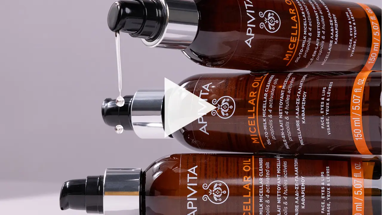Apivita oil to milk micellar cleanser
